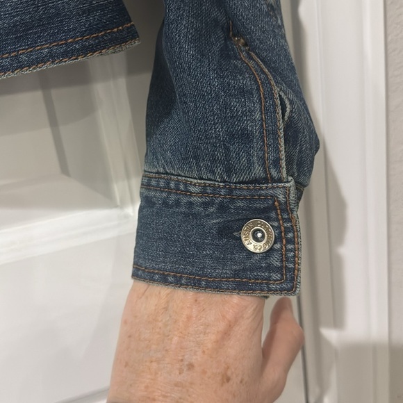 Austin Clothing Co. “ROADSTER” Paisley-Lined Denim Jacket | Women’s Size Small - Picture 4 of 9